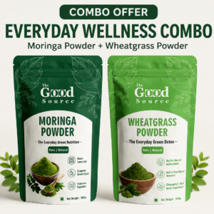 Everyday Wellness Combo (Moringa + Wheatgrass)