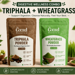 Digestive Wellness Combo (Triphala + Wheatgrass)